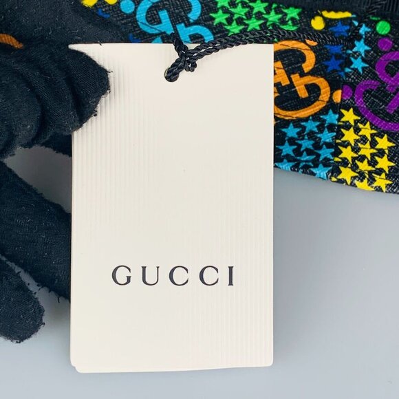 NWT Gucci GG Psychedelic fedora hat size M(58cm) - Picture 11 of 15